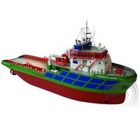 Billing Boats Facturation Bateaux Chiffon de Nettoyage 1 : 75 Échelle Fairmount Alpine Ocean Going Salvage Tug Plastique Modèle