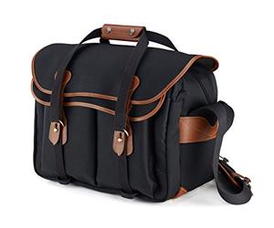 Billingham BC 445 Canvas 445 Sac photo Noir/Tan