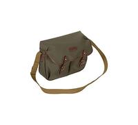 Billingham Hadley Grand Sac à bandoulière en Fibre Nyte avec Bordure en Cuir Chocolat