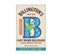 Billington's Natural Light Brown Muscovado Sugar, 16-Ounce Bags (Pack of 10)