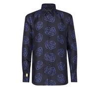 Billionaire - Baroque Shirt - Homme - Chemises - Bleu - Taille: XS