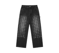 Billionaire Boys Club - Diamonds & Dollars Denim Carpenter Pant - Homme - Jeans - Noir - Taille: W28