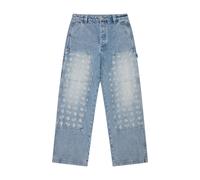 Billionaire, Homme, Jeans, Bleu, Taille: W32 Pantalon Carpenter en Denim Diamonds & Dollars