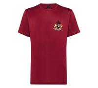 Billionaire, Homme, Tops, Rouge, Taille: XS T-shirt Col Rond MC Double Lion