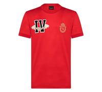 Billionaire, Homme, Tops, Rouge, Taille: XS T-Shirt Col Rond Members Only
