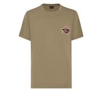 Billionaire, Homme, Tops, Vert, Taille: 3XL T-shirt Col Rond MC