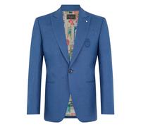 Billionaire - Linen Blazer Miami Vice Fit - Homme - Vestes - Bleu - Taille: 2XL