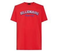 Billionaire - Maco T-shirt Col Rond MC - Homme - Tops - Rouge - Taille: S