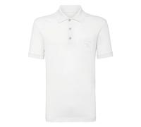 Billionaire - Polo SS Crest - Homme - Tops - Blanc - Taille: XS