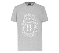Billionaire - T-Shirt Col Rond - Homme - Tops - Gris - Taille: 2XL