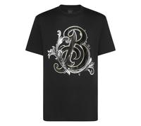 Billionaire - T-Shirt Col Rond Logo Lettrage - Homme - Tops - Noir - Taille: 3XL