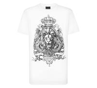 Billionaire - T-shirt Col Rond MC - Homme - Tops - Blanc - Taille: 3XL
