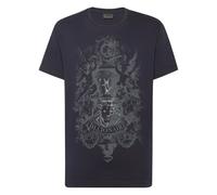 Billionaire - T-shirt Col Rond MC - Homme - Tops - Bleu - Taille: 2XL