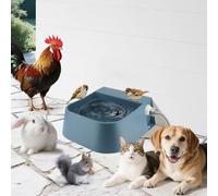 Billionchains Gamelle d'eau d'extérieur pour chiens - Distributeur d'eau automatique de 2 L avec tuyau de 150 cm et valve à flotteur, idéal pour tous les types d'animaux (convient aux robinets GHT de