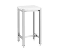 Billot boucherie - 40 x 40 cm - Royal Catering - Hauteur de travail : 80 cm