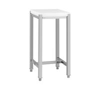 Billot boucherie - 40 x 40 cm - Royal Catering - Hauteur de travail : 88 cm