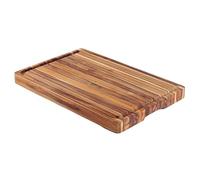 Billot de boucher en bois de teck FSC 60x40x4,5cm. (XXL)