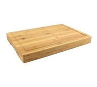 Billot de Découpe en Bambou avec Rigoles et Poignées - MARK -