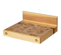 Plateau de billot en bois de bout - 500 x 600 x h. 80 mm OUTIFRANCE