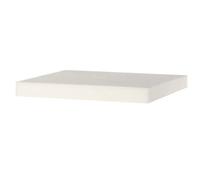 HENDI Billot en polyéthylène haute densité, sans piètement, bloc planche à découper, grand bloc de boucher, bloc de cuisine solide pour couper la viande, le fromage, le poisson, 500x400x(H)50mm, blanc