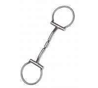 Billy Allen Offset Dee mors de filet mors « sweet iron » poli 5''