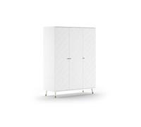 Billy Armoire 3 Portes Blanc