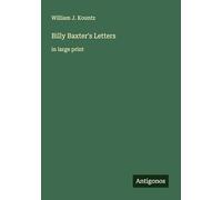 Billy Baxter's Letters: in large print