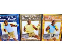 Billy Bootcamp 3 DVD Set ~ Basic Training & AB BootCamp & Cardio BootCamp LIVE