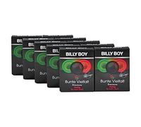 Billy Boy Bunte Vielfalt, préservatifs colorés, 10 x 3 pc.