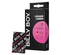 BILLY BOY Lot de 10 préservatifs originaux avec anneau - 52 mm - Pour une expérience plus longue et plus intense