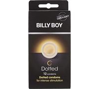 Billy Boy préservatifs avec nubs perle (Dotted) - préservatifs transparents avec nubs perle délicate (12)