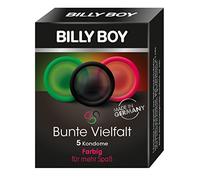 Préservatifs Billy Boy Colorés Boîte de 5