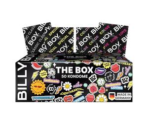 BILLY BOY Préservatifs The Box Mix de 50 préservatifs