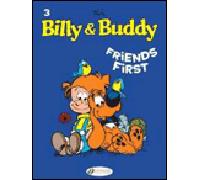 Billy & Buddy - tome 3 Friends First - Jean Roba - Cinebook - broché - Bande dessinée