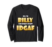 Billy Costume IDGAF Funny Meme Halloween Costume for Billys Manche Longue