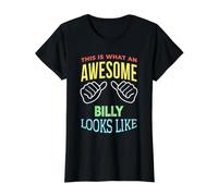 Billy, drôle et génial, Qui prononce Le nom Billy T-Shirt Graphique avec Valeur