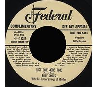 Billy Gayles & Ike Turner - GAYLES, Billy & Ike Turner Just One More Time/Sad As A Man Can Be 45rpm