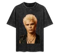 Billy Idol 80S Icon Rock Star Mens T-Shirt Black Unisex Top Tee S