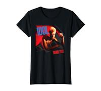 Billy Idol Couverture d'album Rebel Yell T-Shirt, Femme, Noir, L