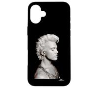 Billy Idol Cradle of Love Era par Phil Nicholls Coque pour iPhone 16 Plus