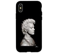 Billy Idol Cradle of Love Era par Phil Nicholls Coque pour iPhone X/XS