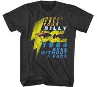 Billy Idol Photo Punk Rock Hard Rock Singer Songwriter Musician Adult T-Shirt 14 BlackX-Large