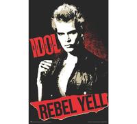 Billy Idol - Rebel Yell - Licence officielle - Mini affiche - 11"""" x 1