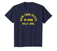 Billy Joel - New York State of Mind T-Shirt, Enfant, Bleu Marine, 12 Ans
