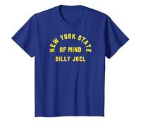 Billy Joel - New York State of Mind T-Shirt, Enfant, Bleu Royal, 12 Ans