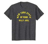 Billy Joel - New York State of Mind T-Shirt, Enfant, Chiné Foncé, 12 Ans