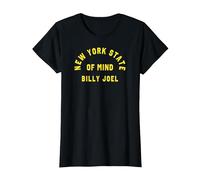 Billy Joel - New York State of Mind T-Shirt, Femme, Noir, M