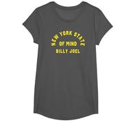 Billy Joel - New York State of Mind T-Shirt, Fille, Asphalte, M