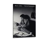 Billy Joel Poster The Stranger Album Cover Classic Rock Music Merchandising Vintage 70-80s Concert Tour Cool Wall Art Poster Poster Toile Art Mural pour Salon, Chambre à coucher, Salle de Jeux Bureau