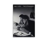 Billy Joel Poster The Stranger Album Cover Classic Rock Music Merchandising Vintage 70-80s Concert Tour Cool Wall Art Poster Poster Toile Art Mural pour Salon, Chambre à coucher, Salle de Jeux Bureau